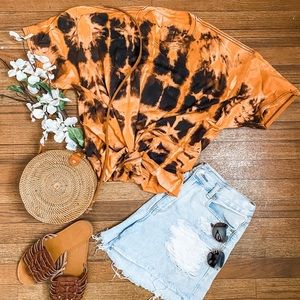 Over Sized Custom Dyed Tee